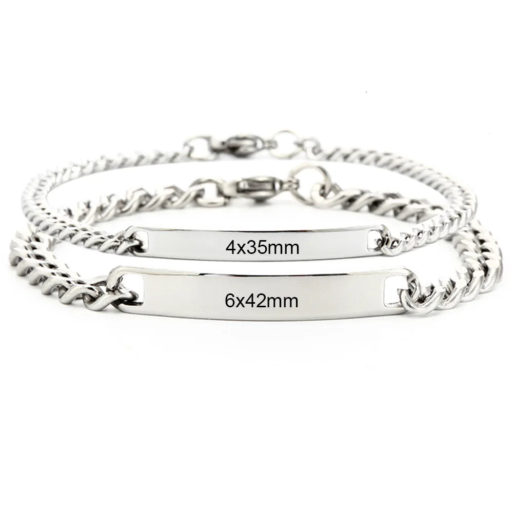 Pulseira Gravada + Caixa Personalizada