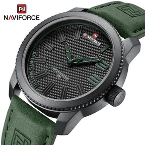 Relógio Militar Masculino Anti-Choque Pulseira de Couro